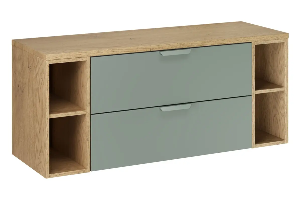 ArtCom Koupelnová skříňka s deskou ASTER Green LR D120cm | 120 cm