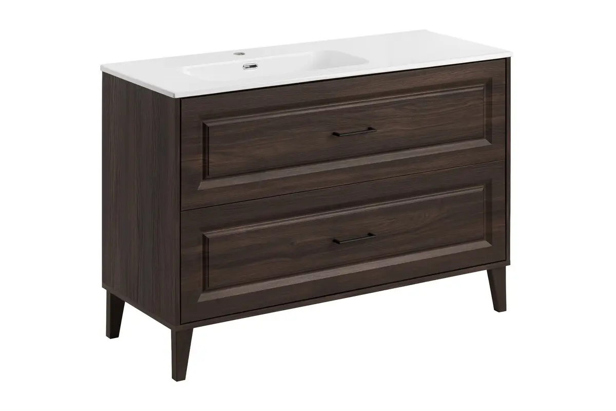 Comad Koupelnová skříňka Dorothy Go2 se zápustným umyvadlem 120 cm dub ristretto