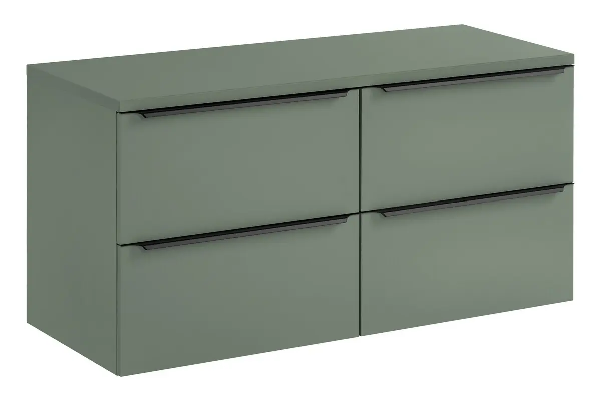 ArtCom Koupelnová skříňka s deskou SOMBRA GREEN 120 cm