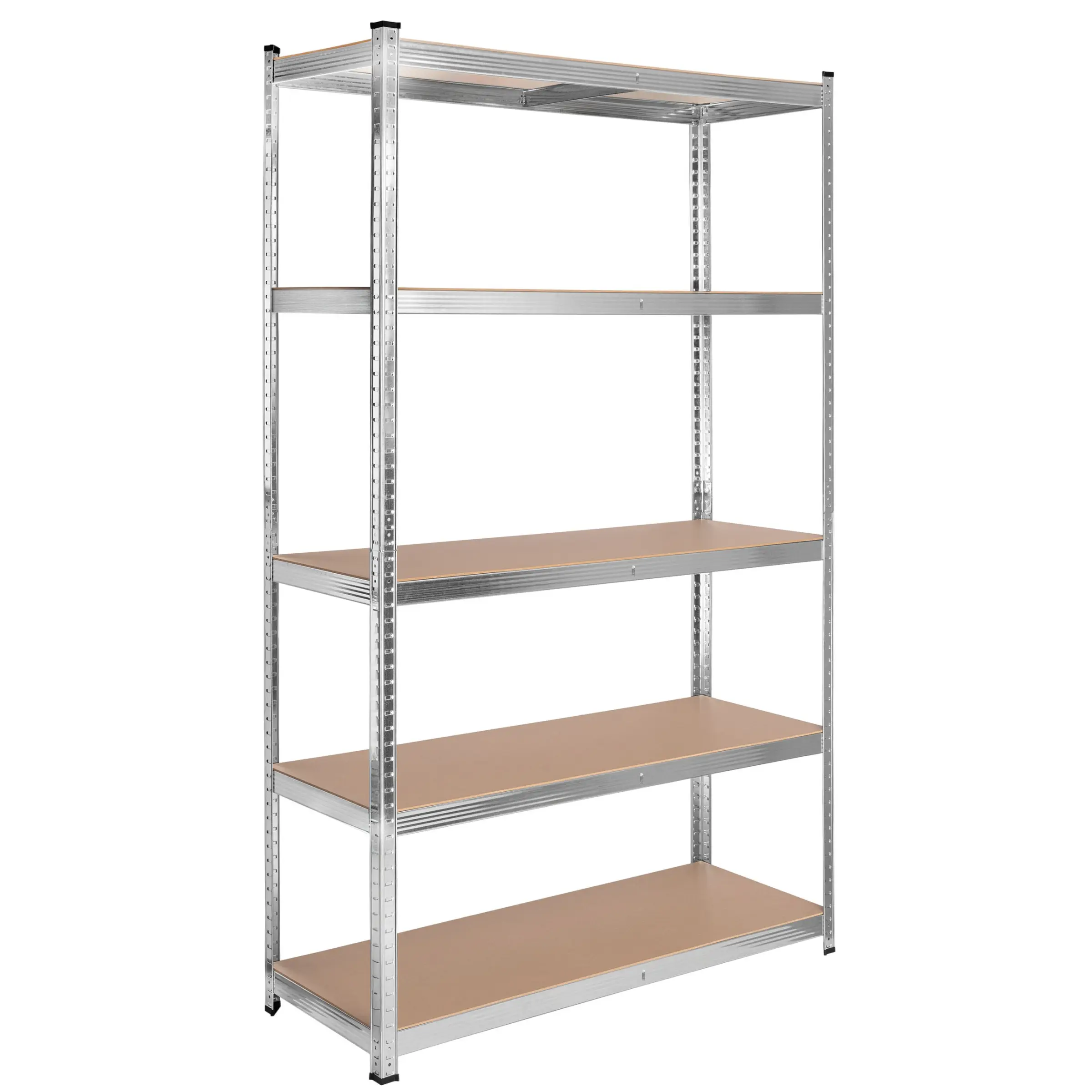 TZB Dílenský regál IRONHOLD 205x120 cm stříbrný