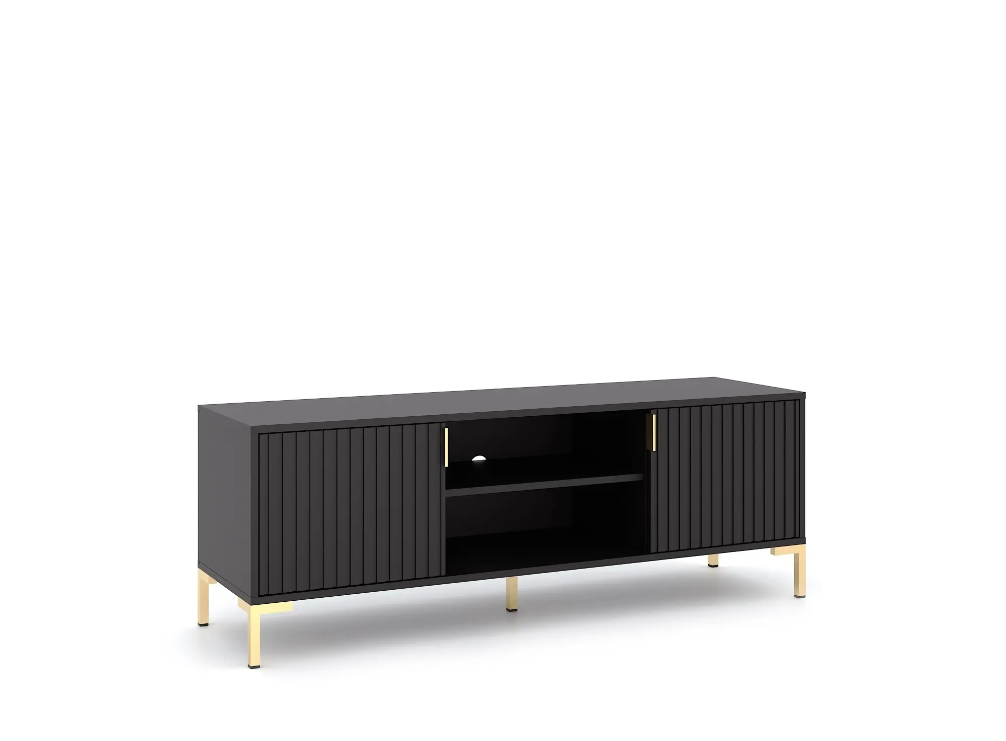 Vivaldi TV stolek Flinn 140 cm černý