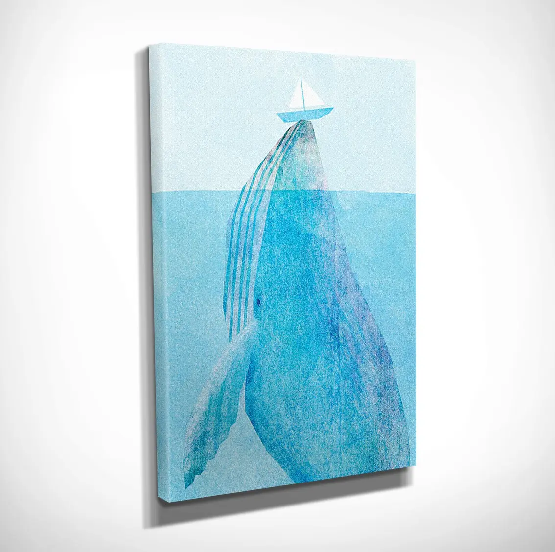 ASIR Obraz na plátně PLEJTVÁK A LOĎKA 30 x 40 cm