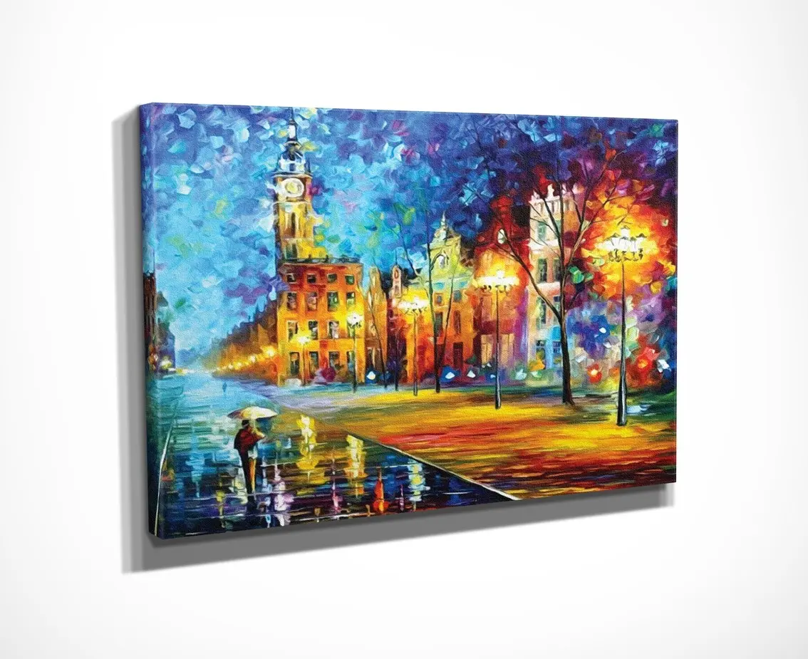 Wallity Obraz CLASSIFA 30x40 cm modrý/žlutý