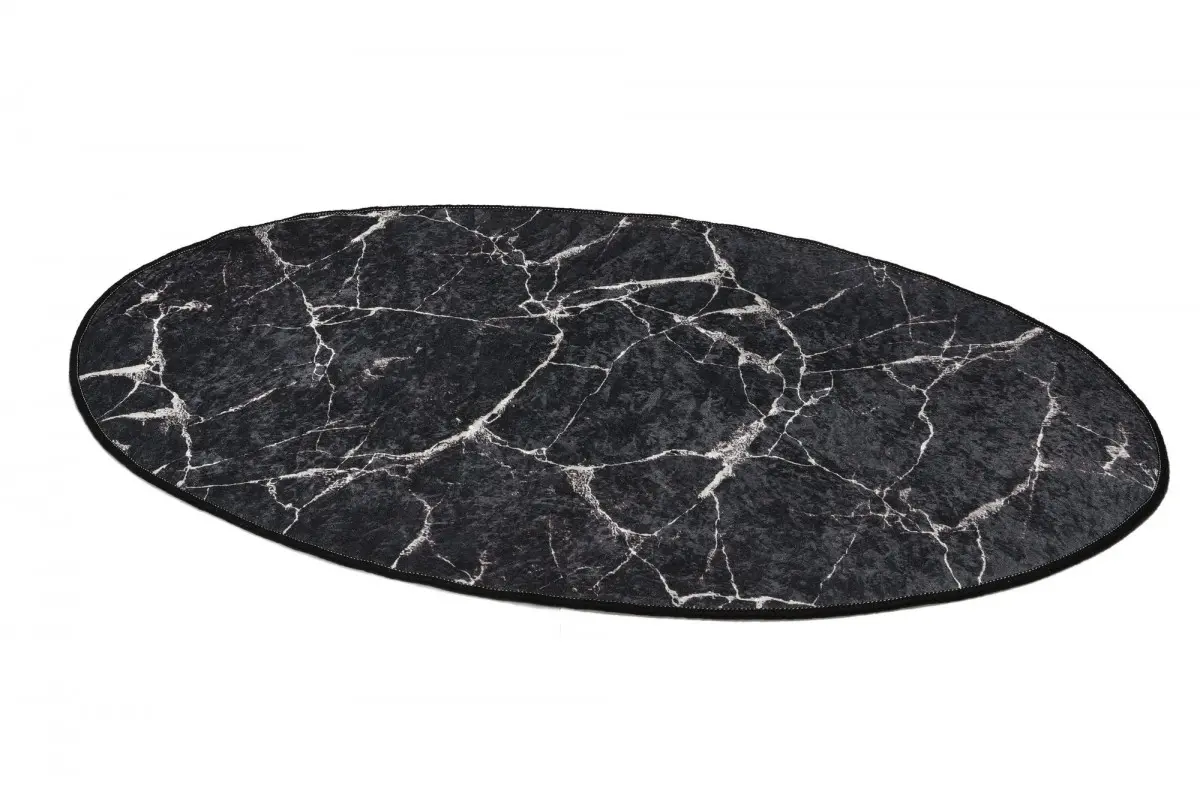 ASIR Koupelnová předložka MARBLE černý mramor