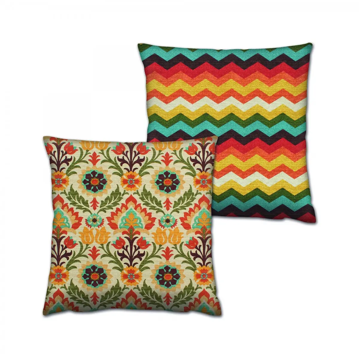 Hanah Home Sada 2 polštářů FUNKY 43x43 cm vícebarevná