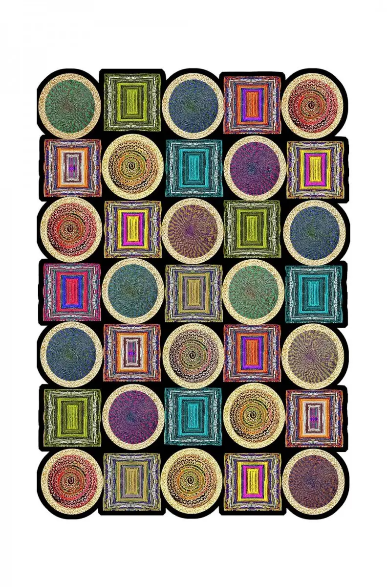 Conceptum Hypnose Koberec Tic Tac Toe 60x100 cm vícebarevný