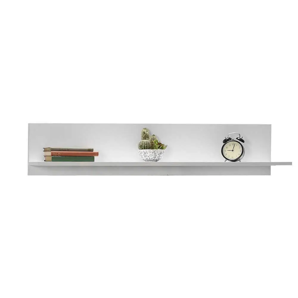 Kalune Design Nástěnná police RAF 120x25 cm bílá