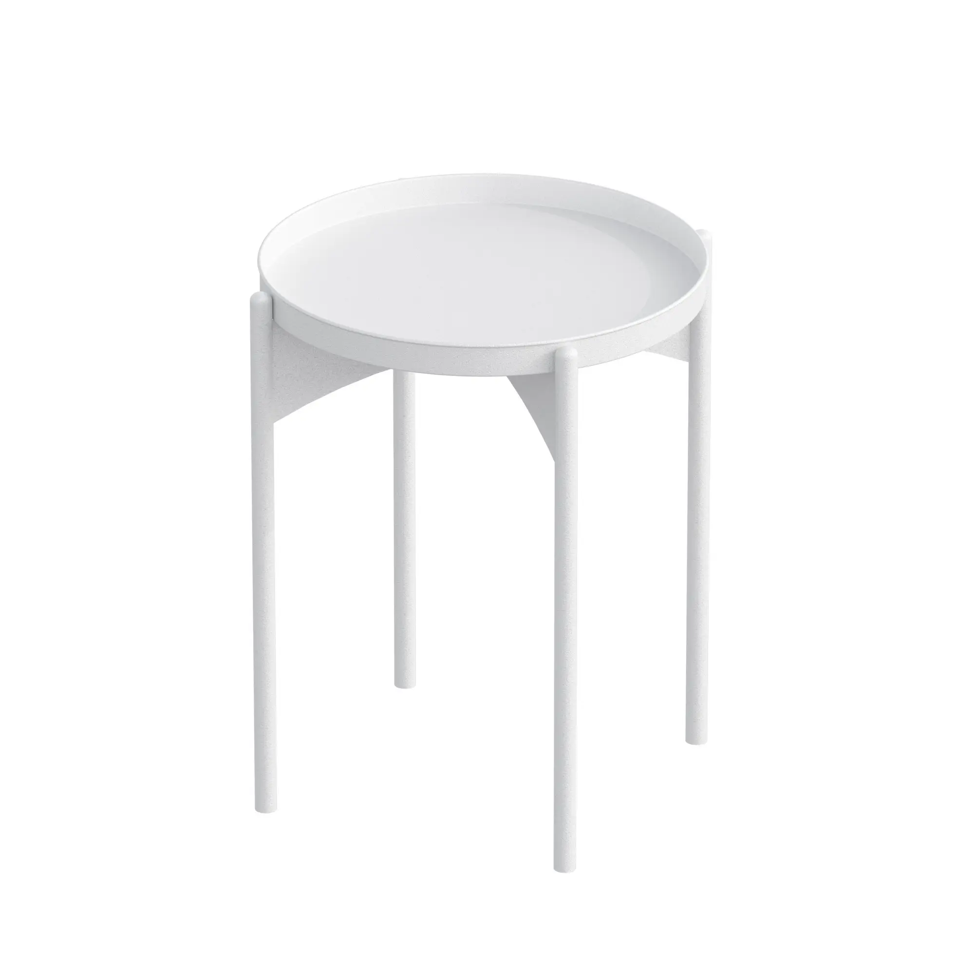 Kalune Design Odkládací stolek Shb-002-C bílý