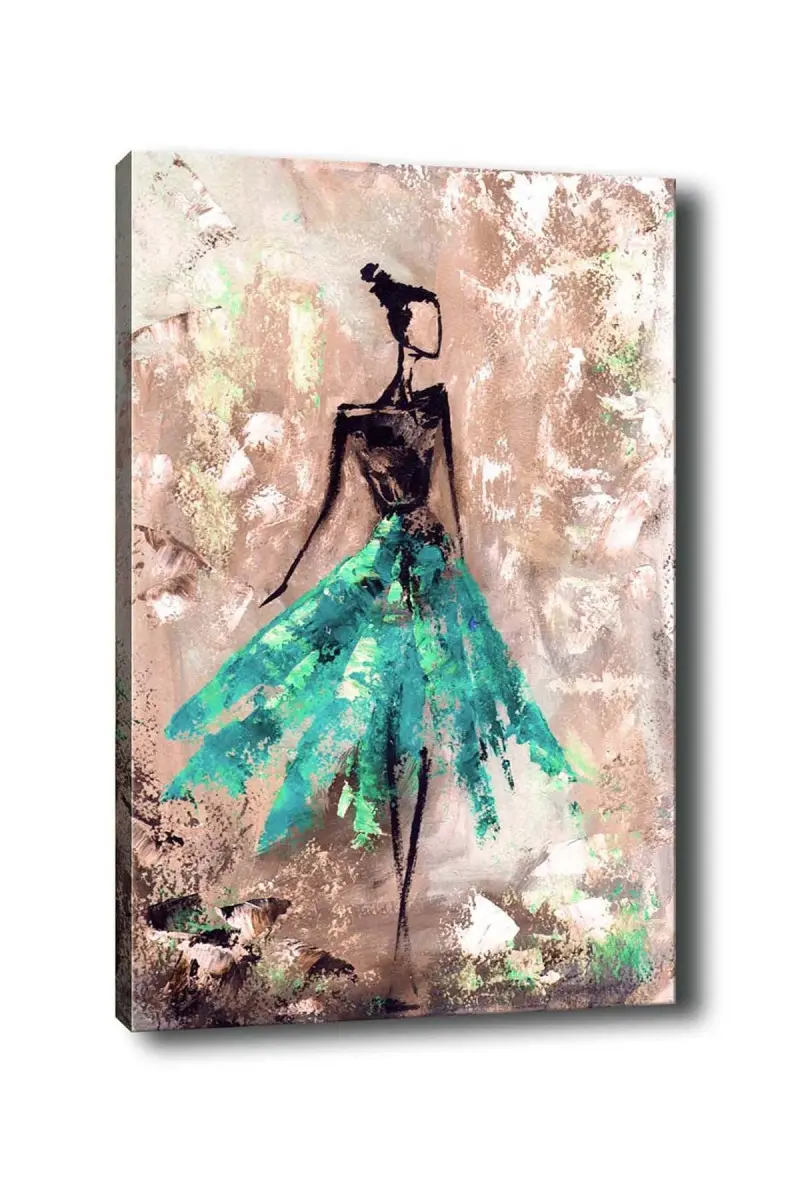 Wallity Obraz na plátně Ballerina 50x70 cm