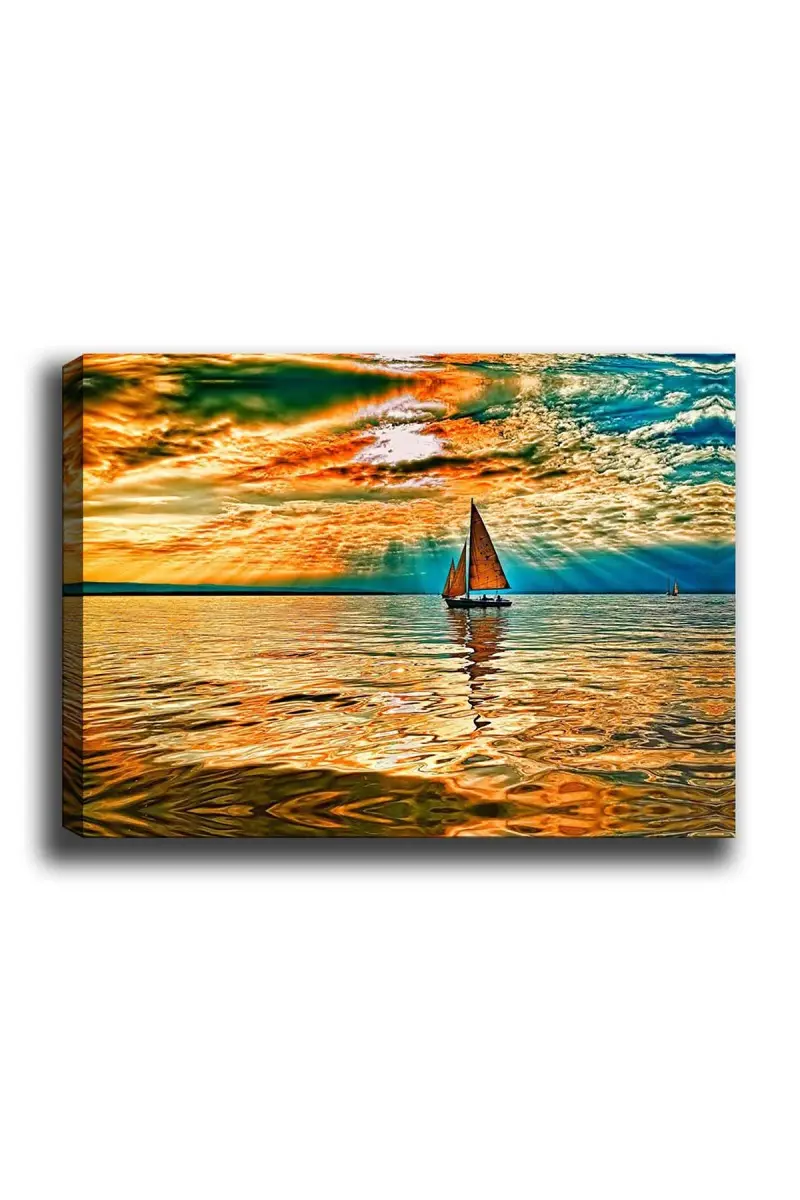 Wallity Obraz na plátně Boat trip 30x70 cm