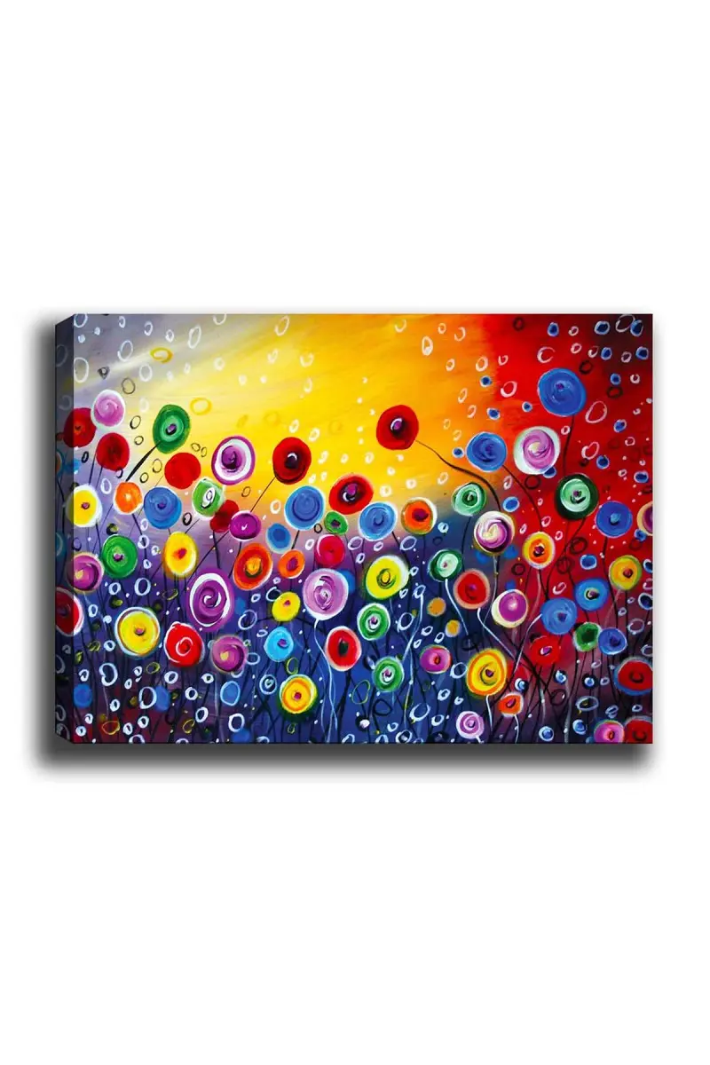 Wallity Obraz na plátně Abstraction field 50x70 cm