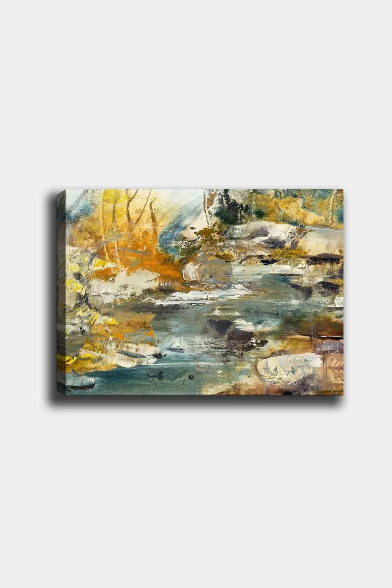 Wallity Obraz Enzok 50x70 cm žlutý