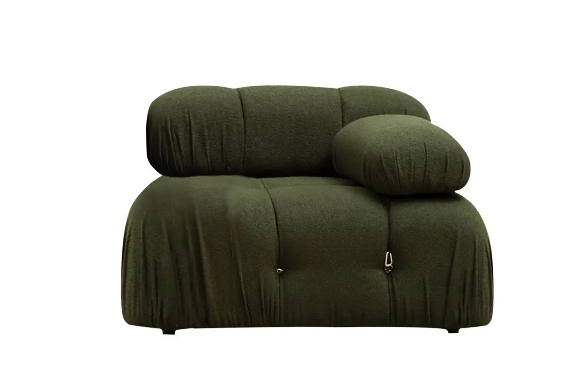 Hanah Home Modul pohovky Bubble zelený pravý