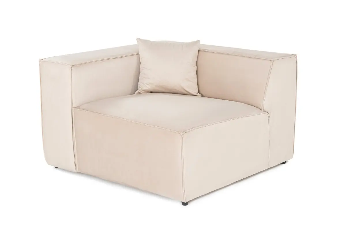 Hanah Home Modul pohovky Lora krémový levý