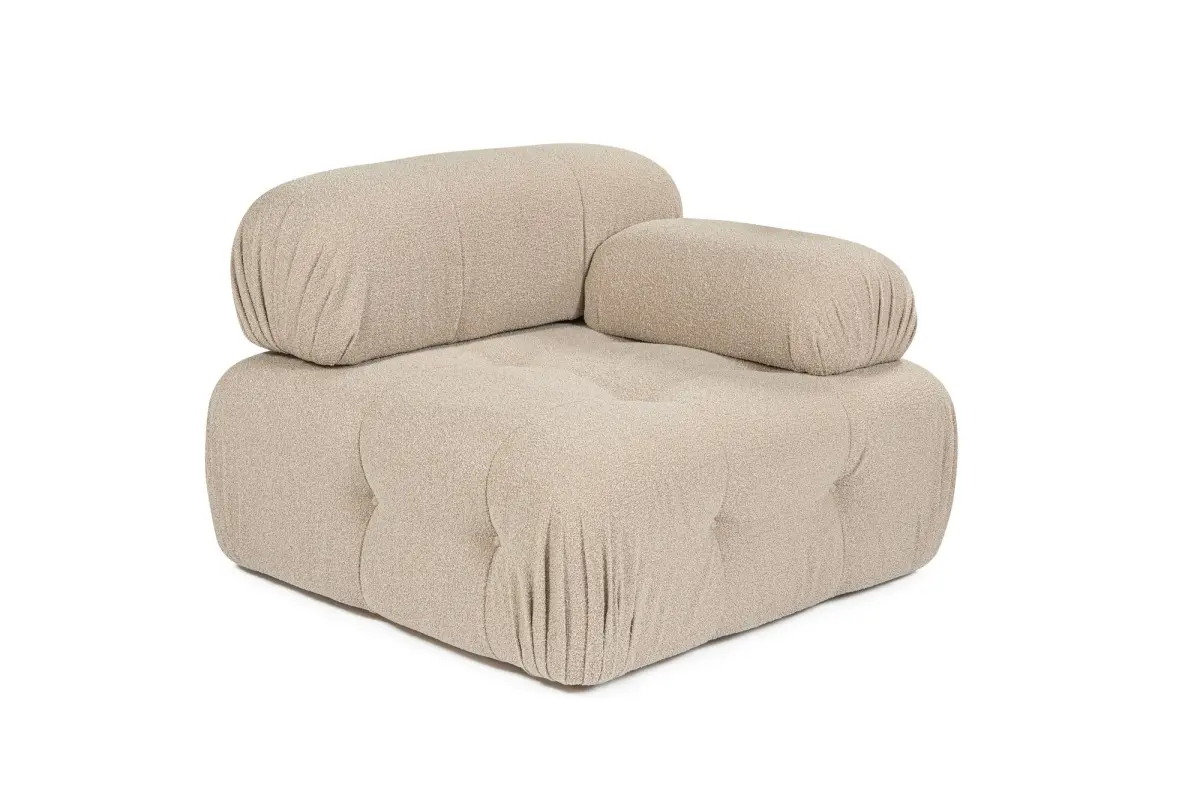 Hanah Home Modul pohovky Doblo broskvový pravý