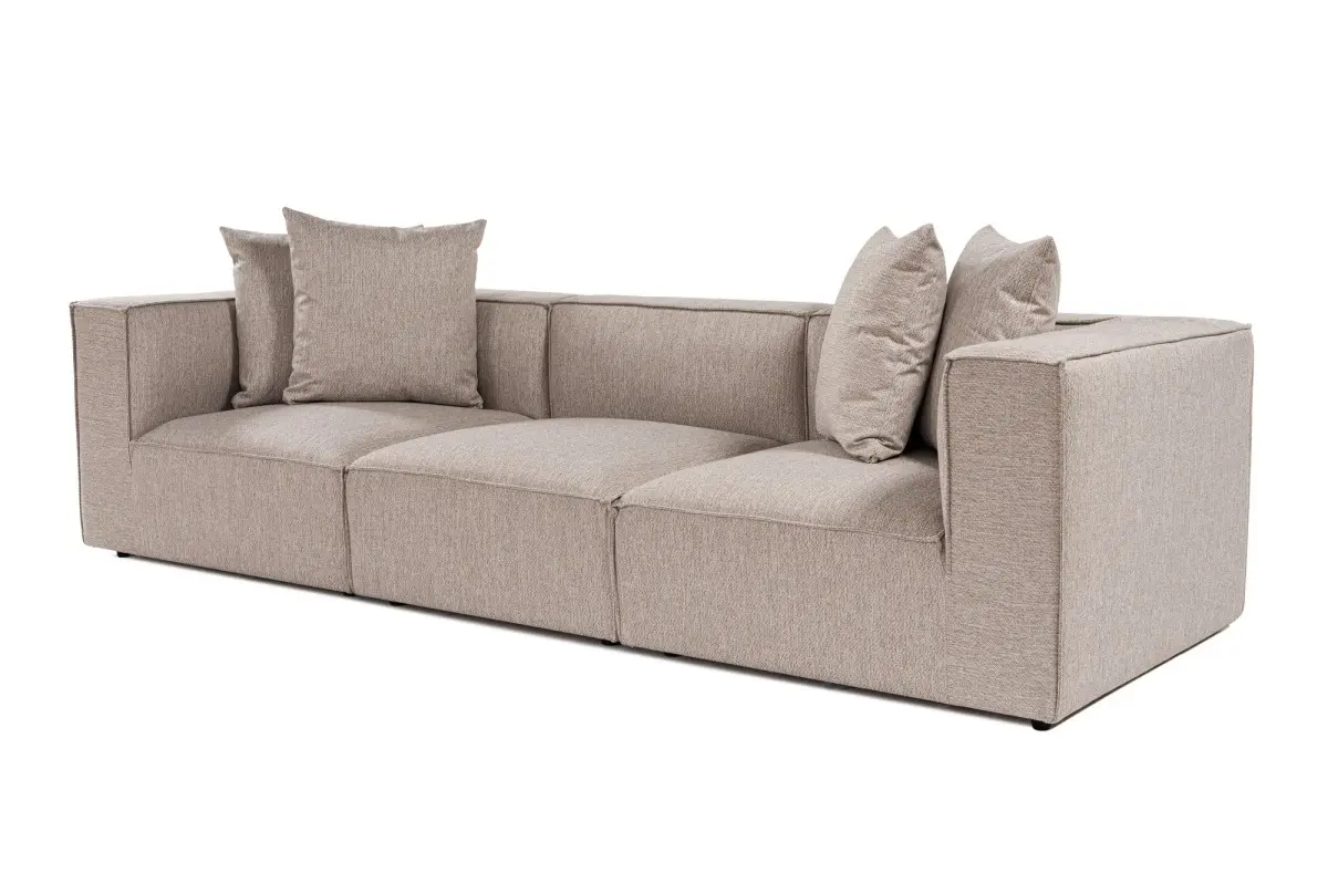 Trojmístná pohovka Sora 3 - Sand Beige