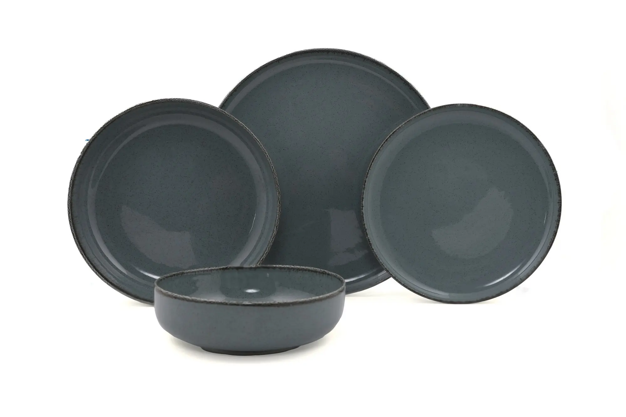 ASIR Porcelánová jídelní souprava (16 ks) tyrkysová
