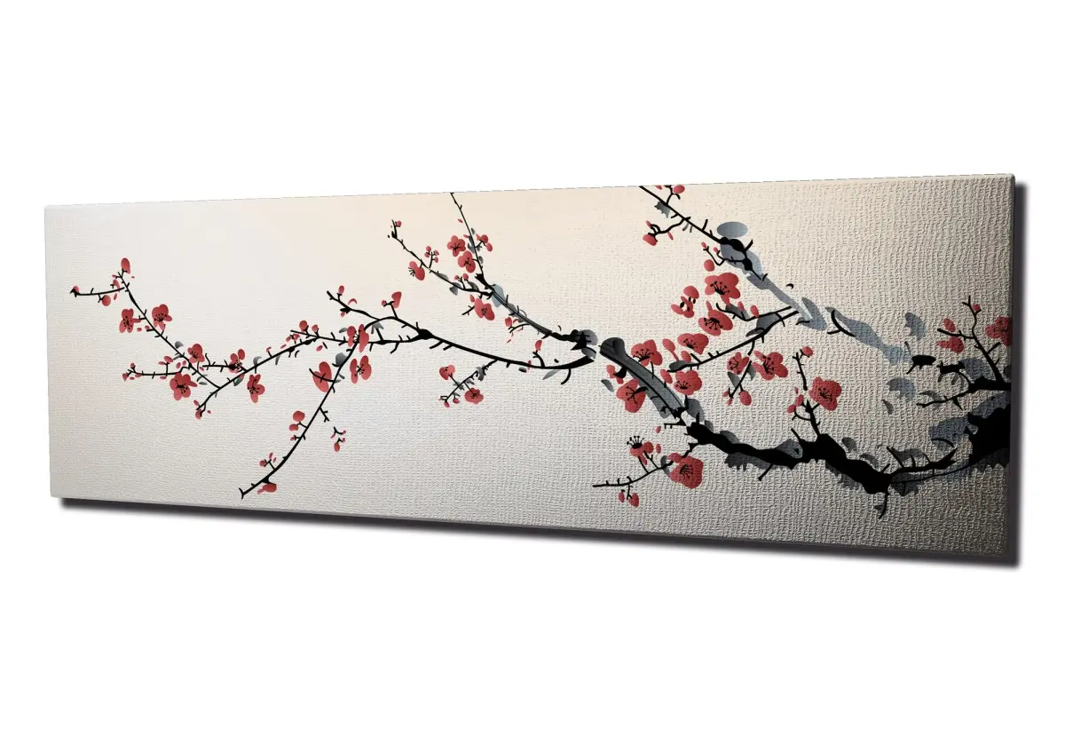 Wallity Obraz na plátně Cherry tree PC041 30x80 cm