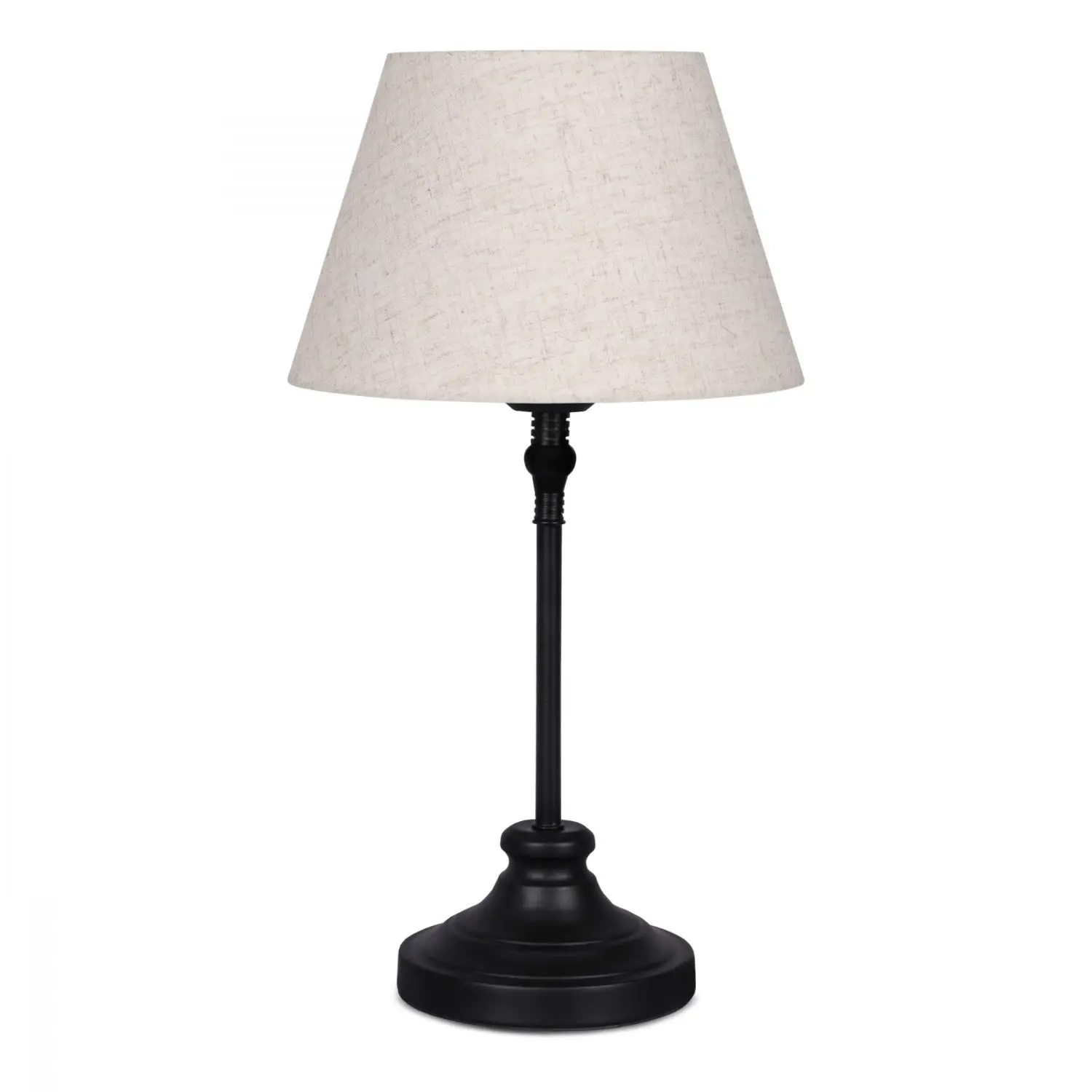 Opviq Stolní lampa Milos černá/krémová