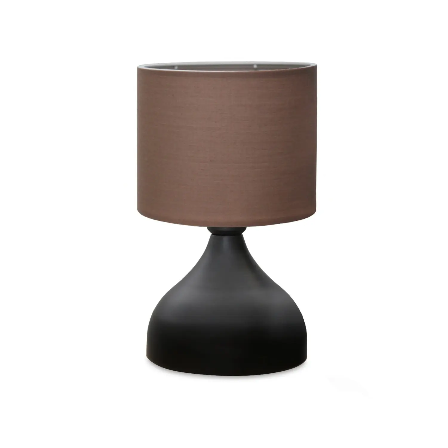 Opviq Stolní lampa Mija černá/hnědá