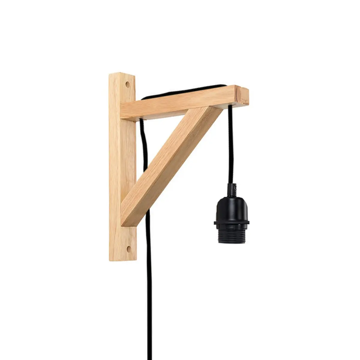 Opviq Nástěnná lampa Popu černá