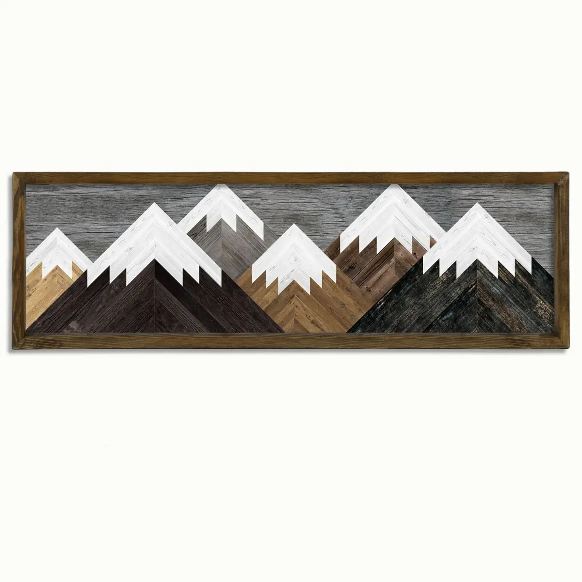 Hanah Home Obraz Framed Hen 120x35 cm vícebarevný