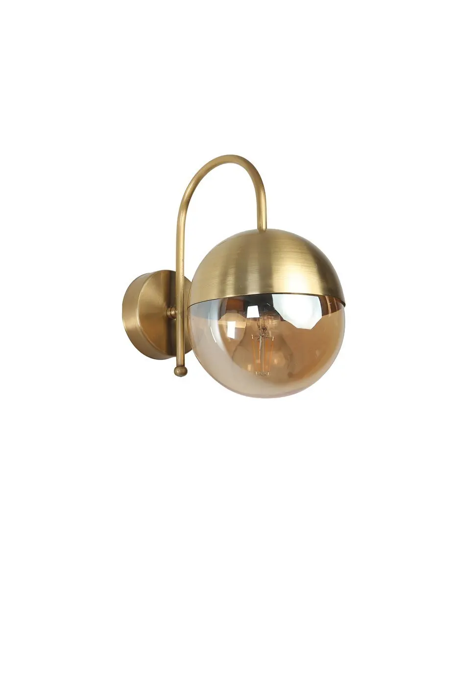 Opviq Nástěnná lampa Camli zlatá