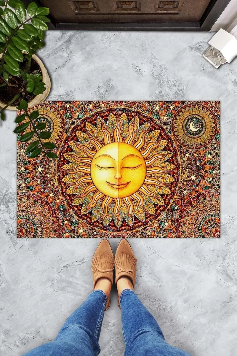Conceptum Hypnose Rohožka Happy Sun 60x40 cm vícebarevná