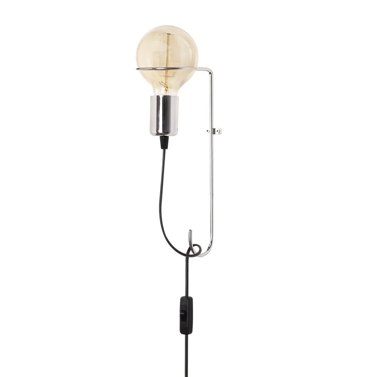 Opviq Nástěnná lampa Pota chromová