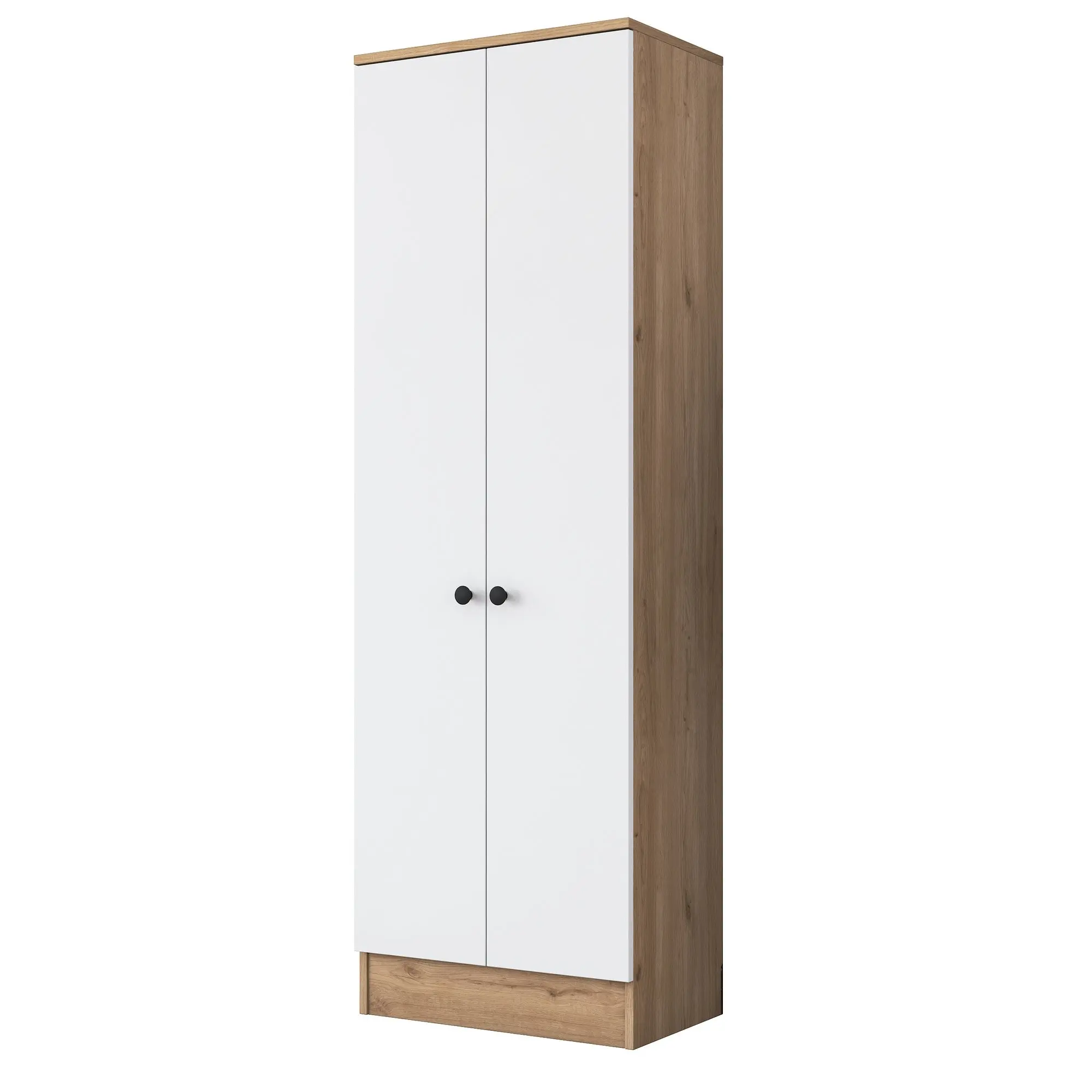Kalune Design Vysoký botník Pajo 60 cm ořech/bílý