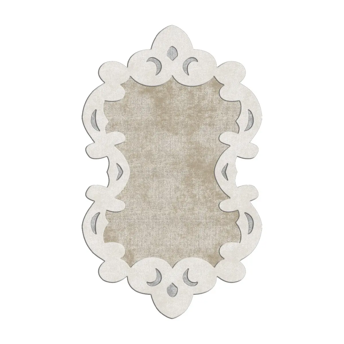ASIR Koberec 160 x 230 SHAPE krémová