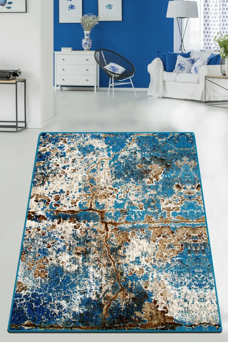Conceptum Hypnose Koberec Be Lost 150x300 cm modrý