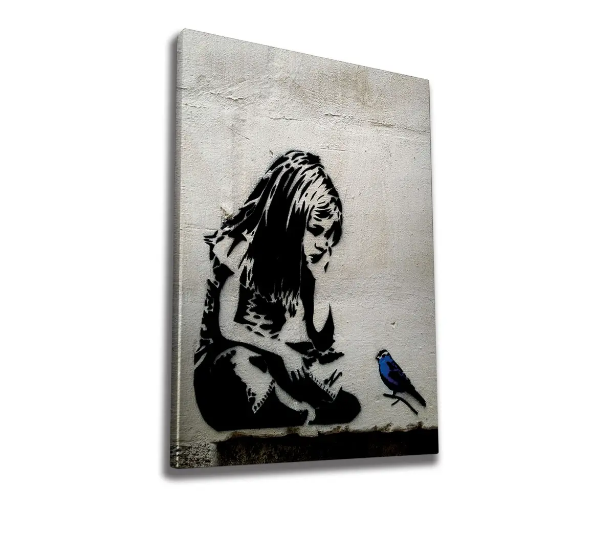 Wallity Obraz na plátně Bird calling WY49 70x100 cm