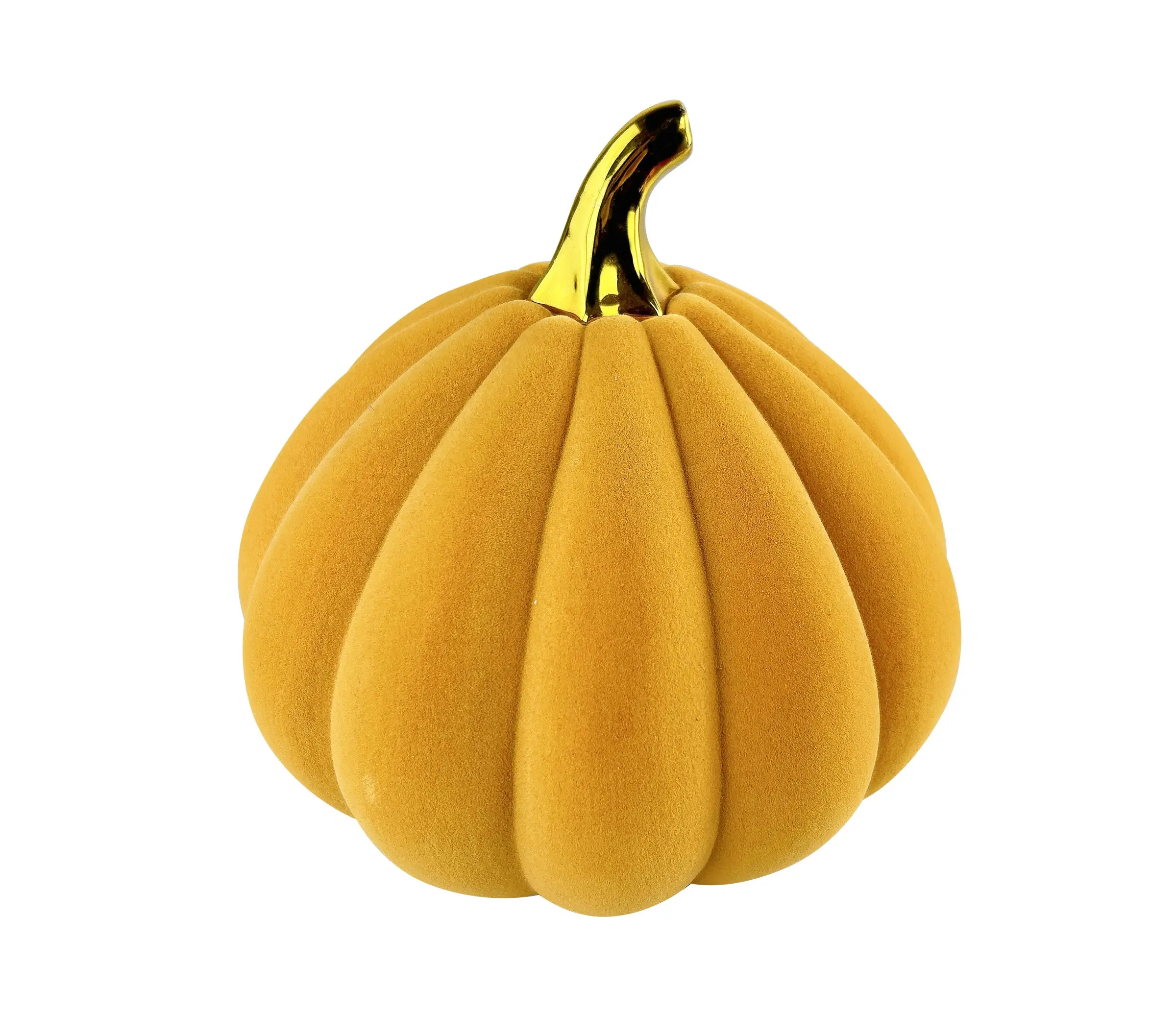 Mondex Keramická dýně MAVE 19x19 cm oranžová