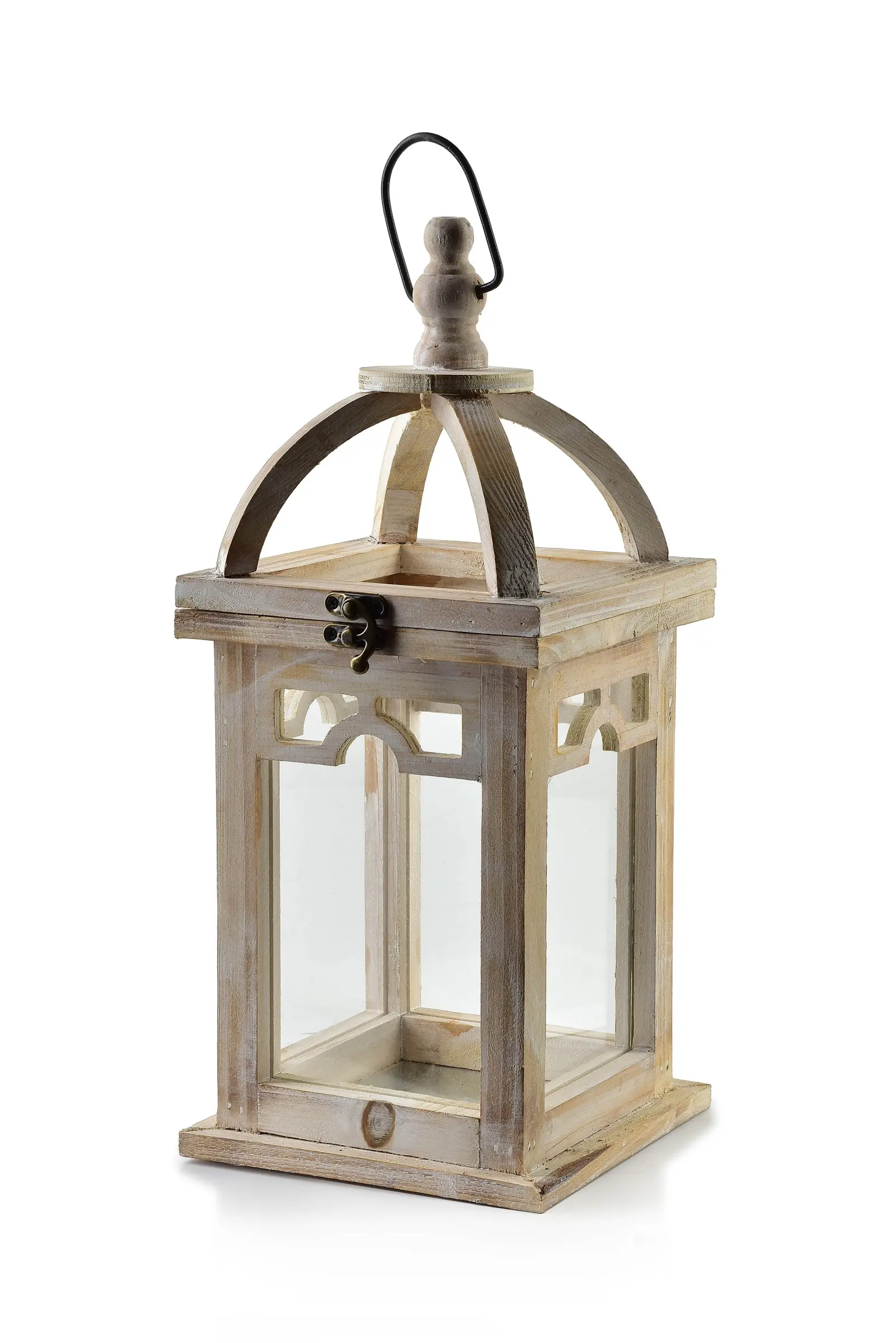 Mondex Lucerna LOKKE 16x26 cm hnědá