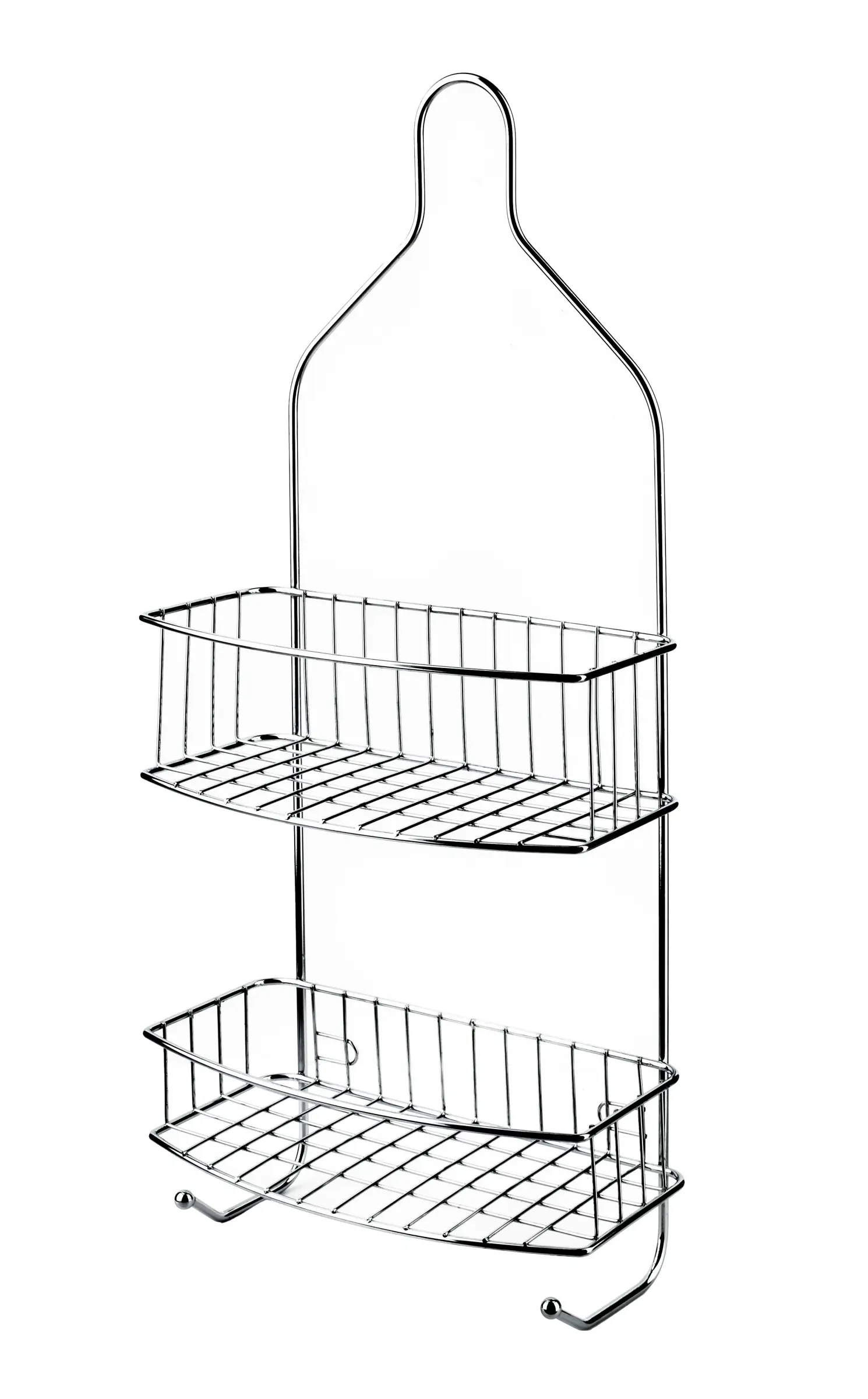 Bathlab Koupelnová polička CARL SILVER 15x56 cm stříbrná