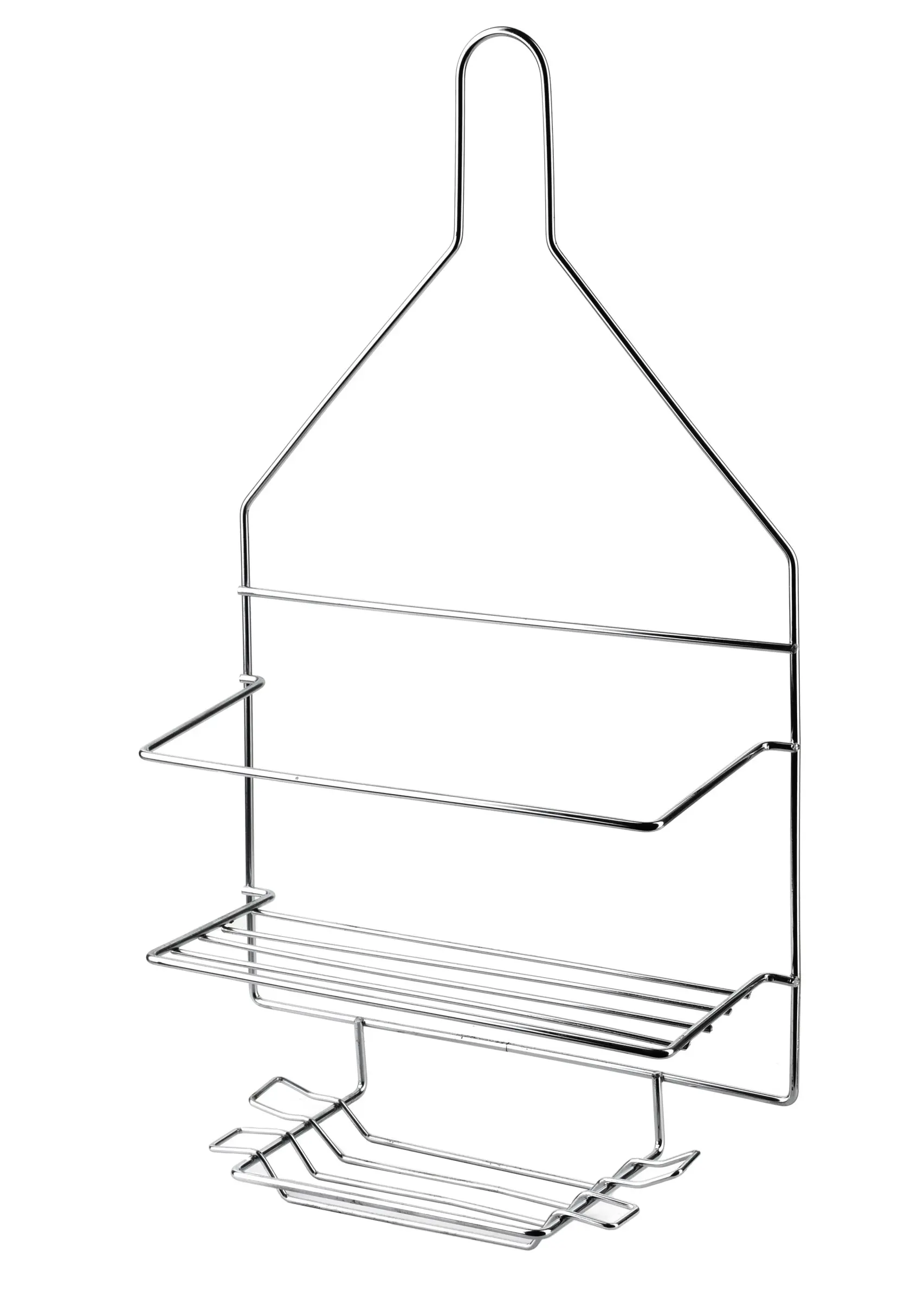 Bathlab Koupelnová polička CARL SILVER 23x41,5 cm stříbrná