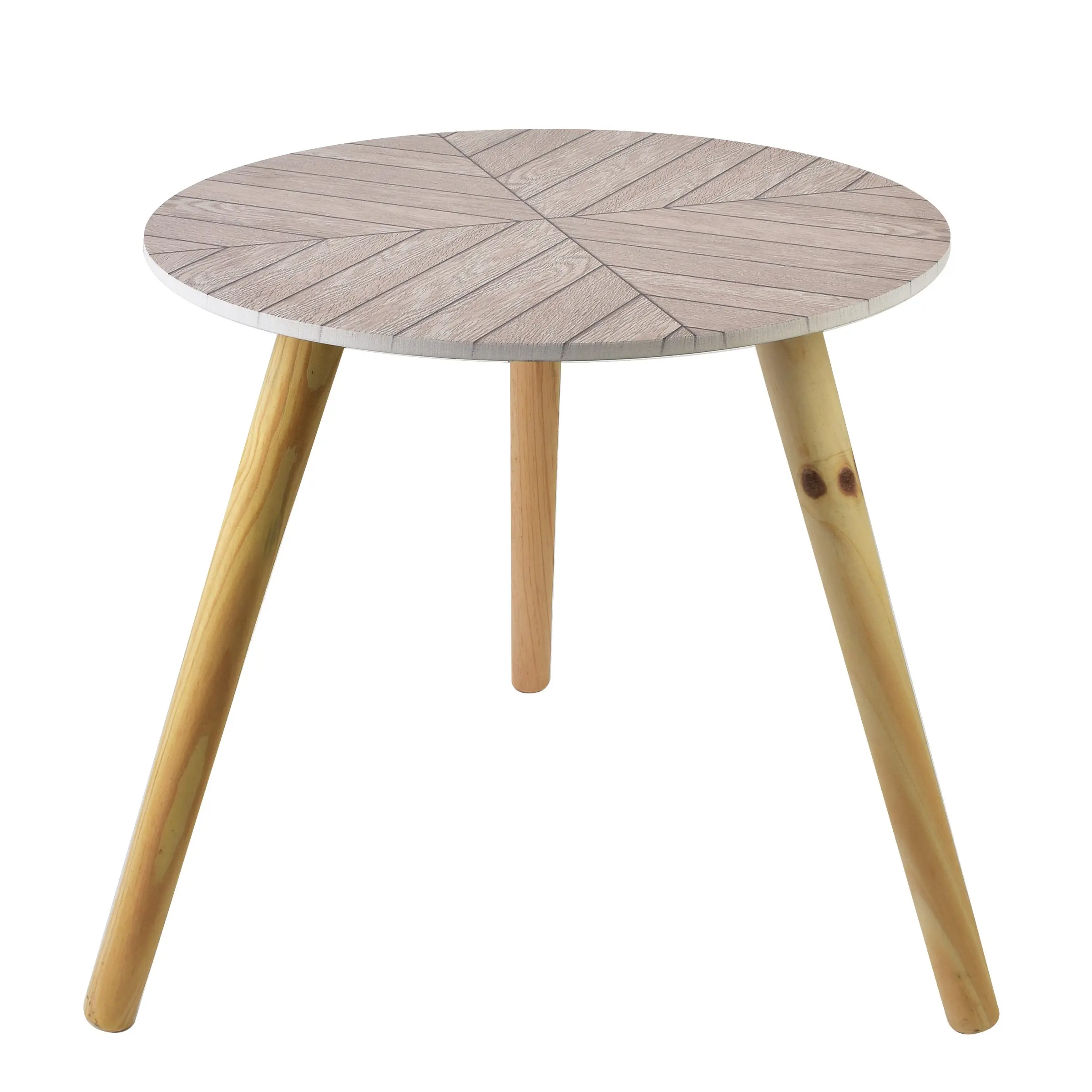 Mondex Odkládací stolek Lammy 40 cm béžový