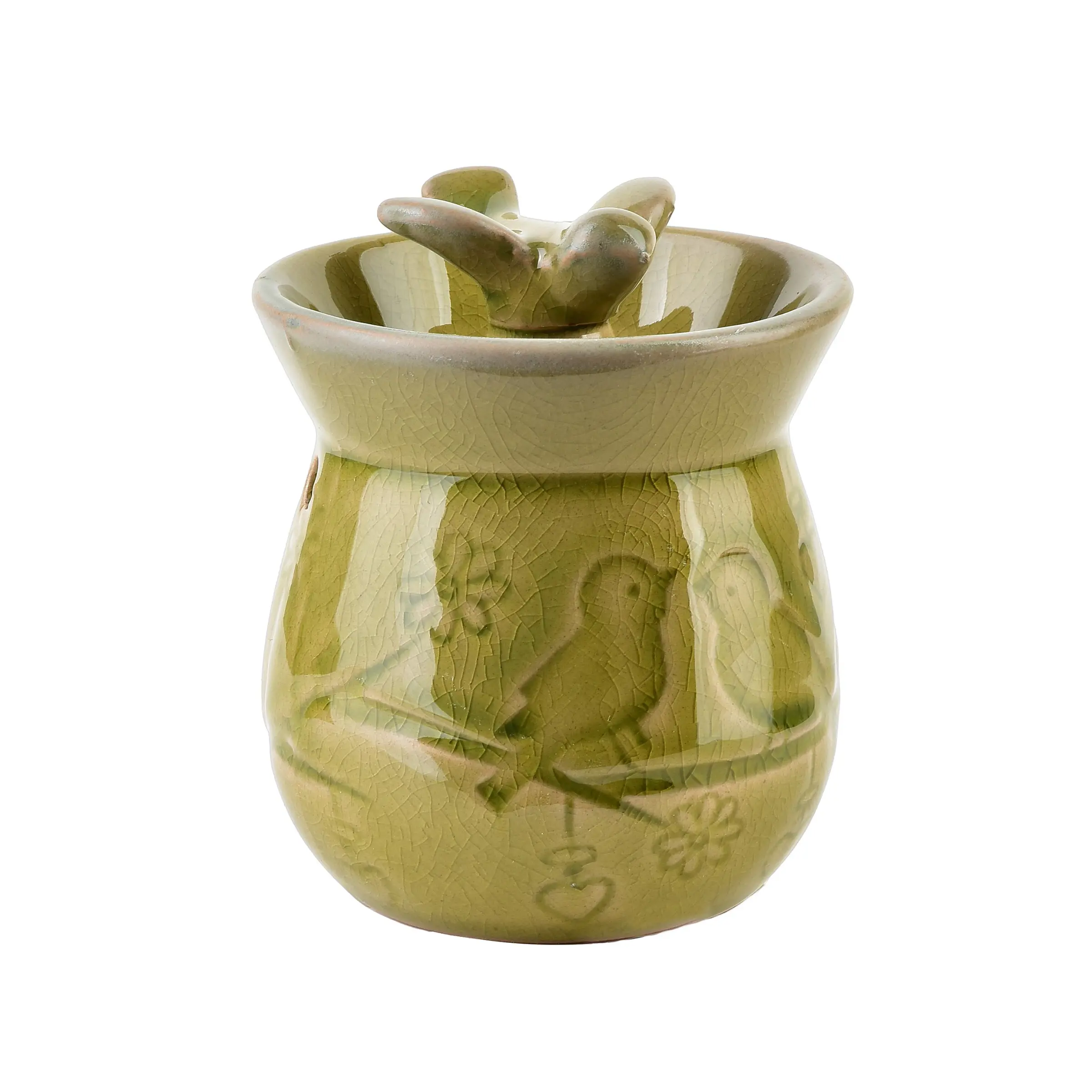 Mondex Keramická aroma lampa LOSKI 9 cm žlutá