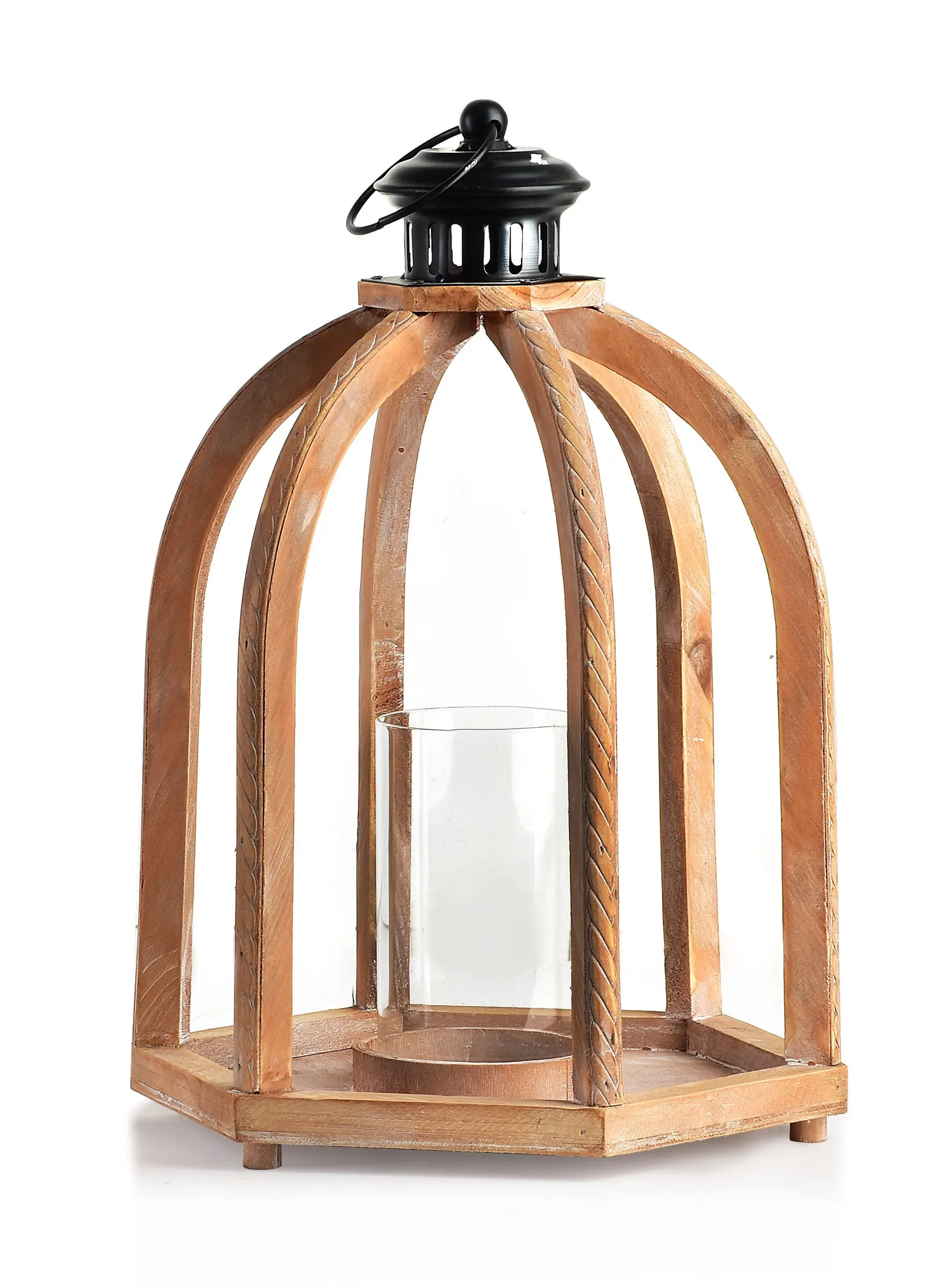 Mondex Lucerna LOKKE Cage 29x25,5x41,5 cm hnědá