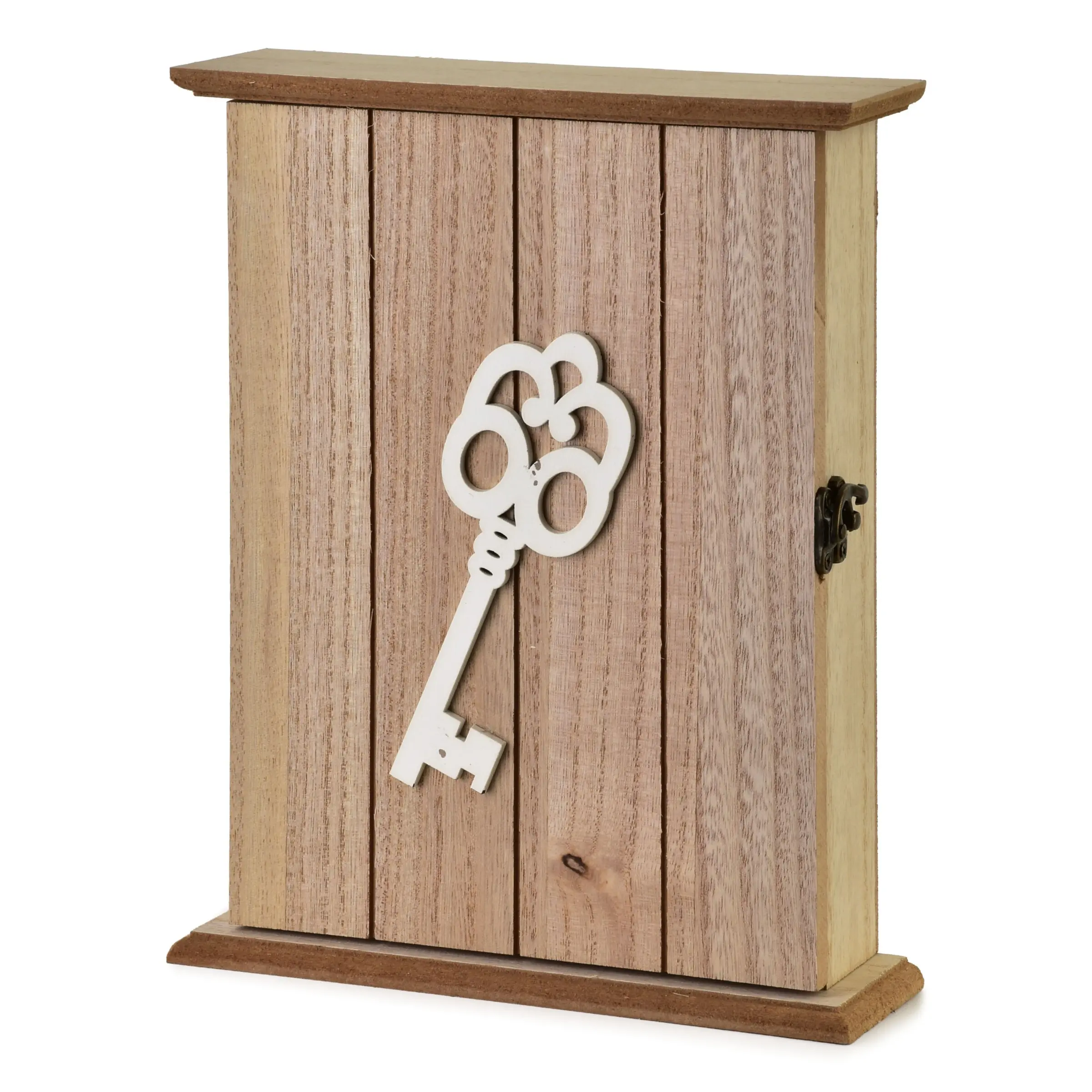 Mondex Dřevěná skříňka na klíče STACY Key 20x6x24,5 cm hnědá