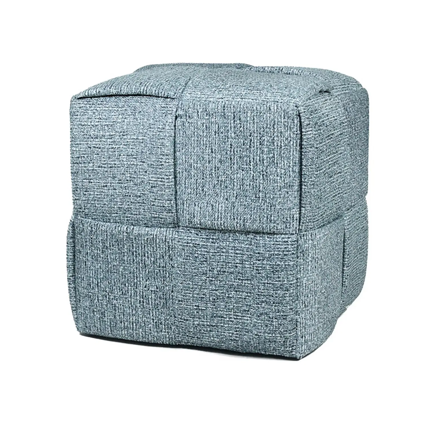 Mondex Taburet WIKI 42,5x42,5x43 cm modrý/šedý