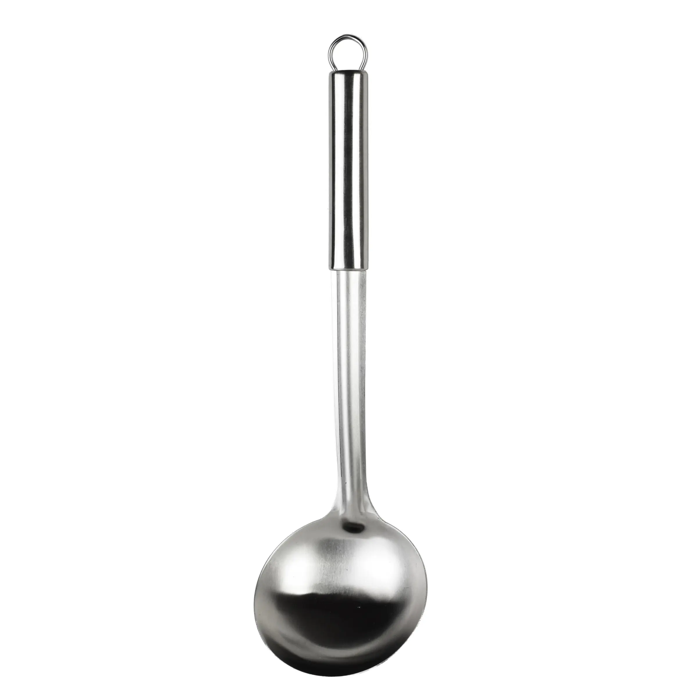 Allesken Nerezová naběračka BASIC KITCHEN 34,5 cm stříbrná