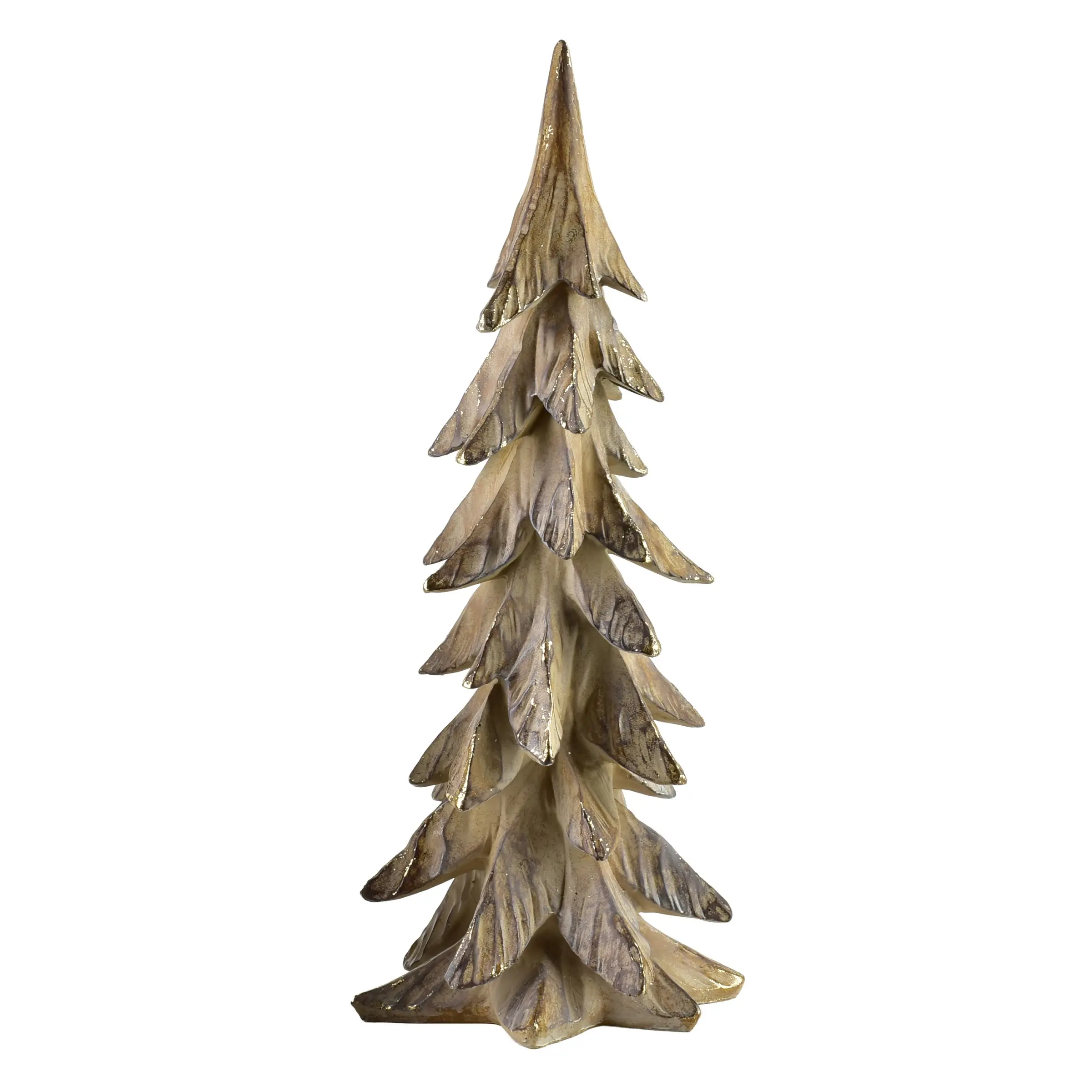 Mondex Vánoční dekorace SANTA LILA 44 cm hnědá