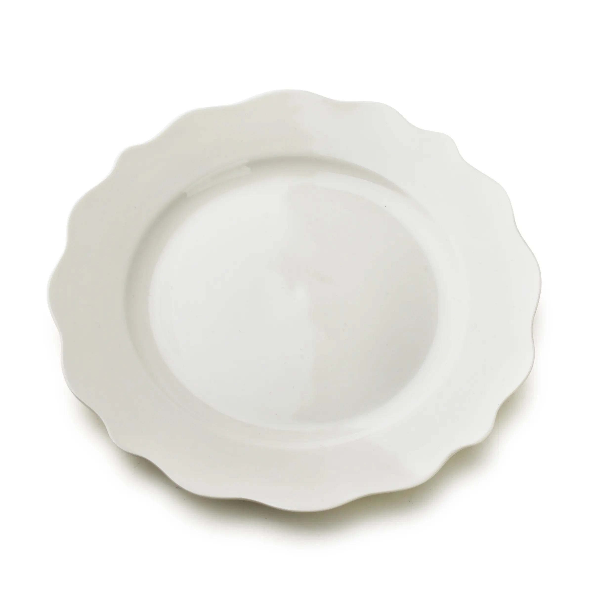 Affekdesign Porcelánový dezertní talíř ISABELLE 21 cm bílý