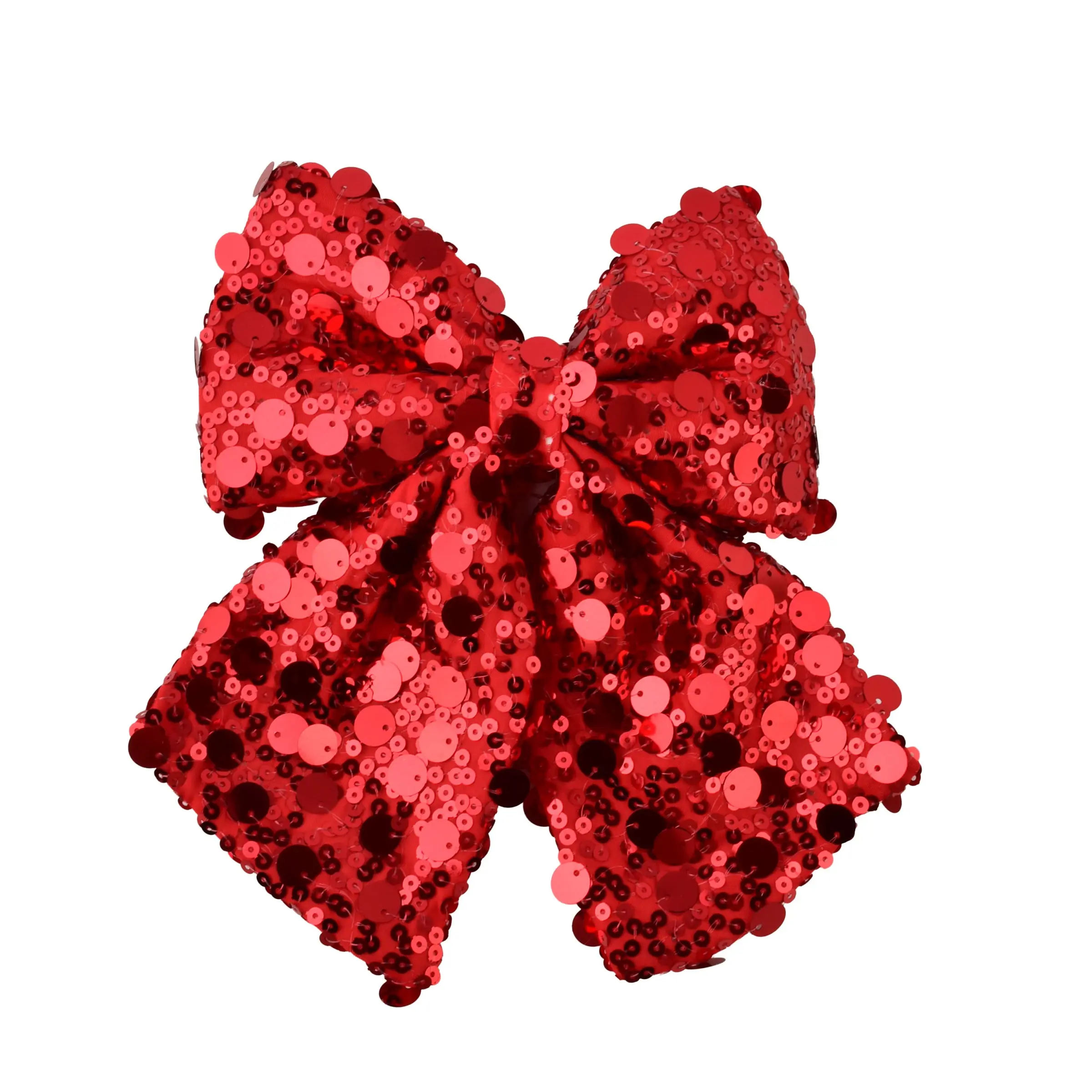 Mondex Vánoční dekorativní mašle Santa Lila 20x23 cm červená