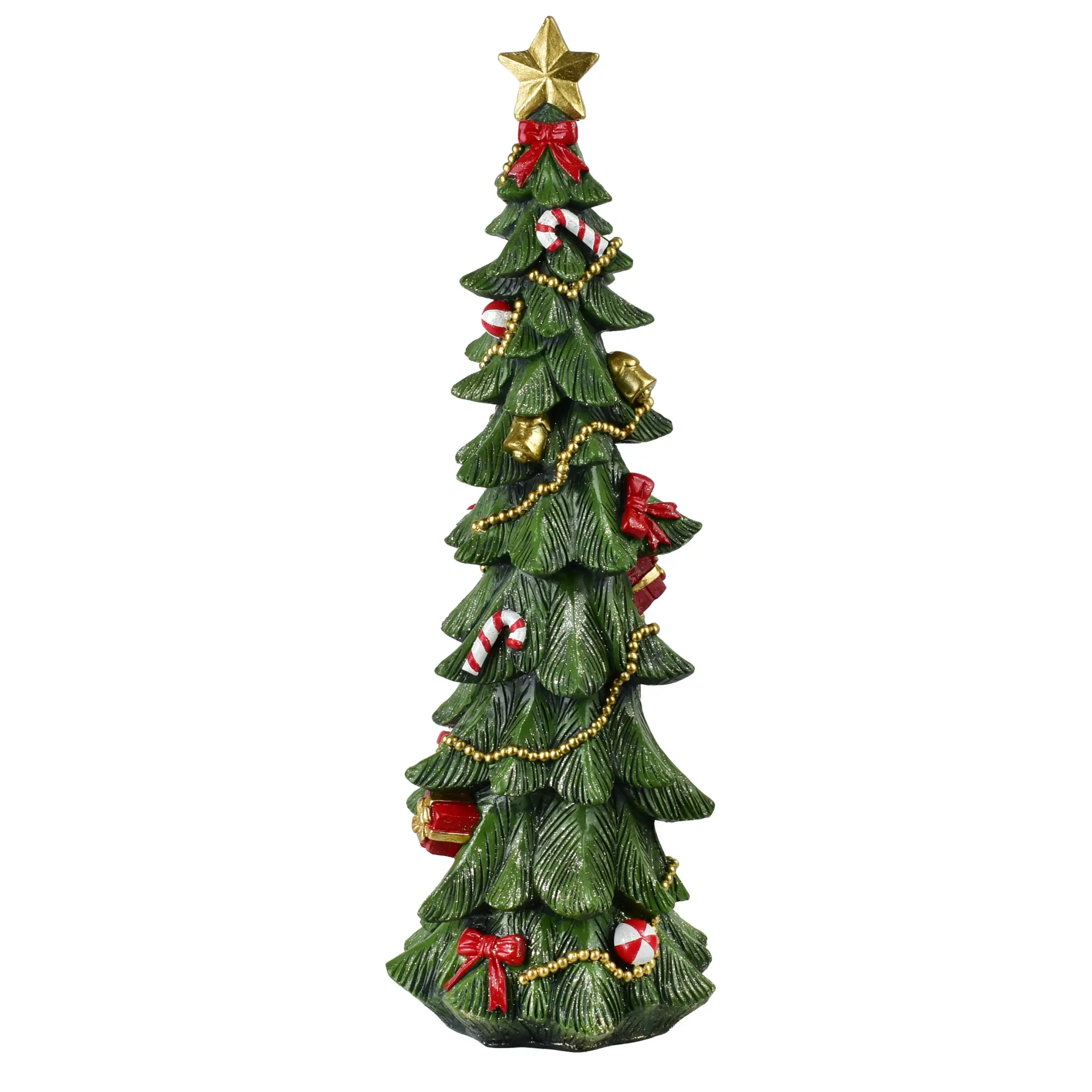 Mondex Vánoční dekorace Santa Lila Stromek 61 cm zelená
