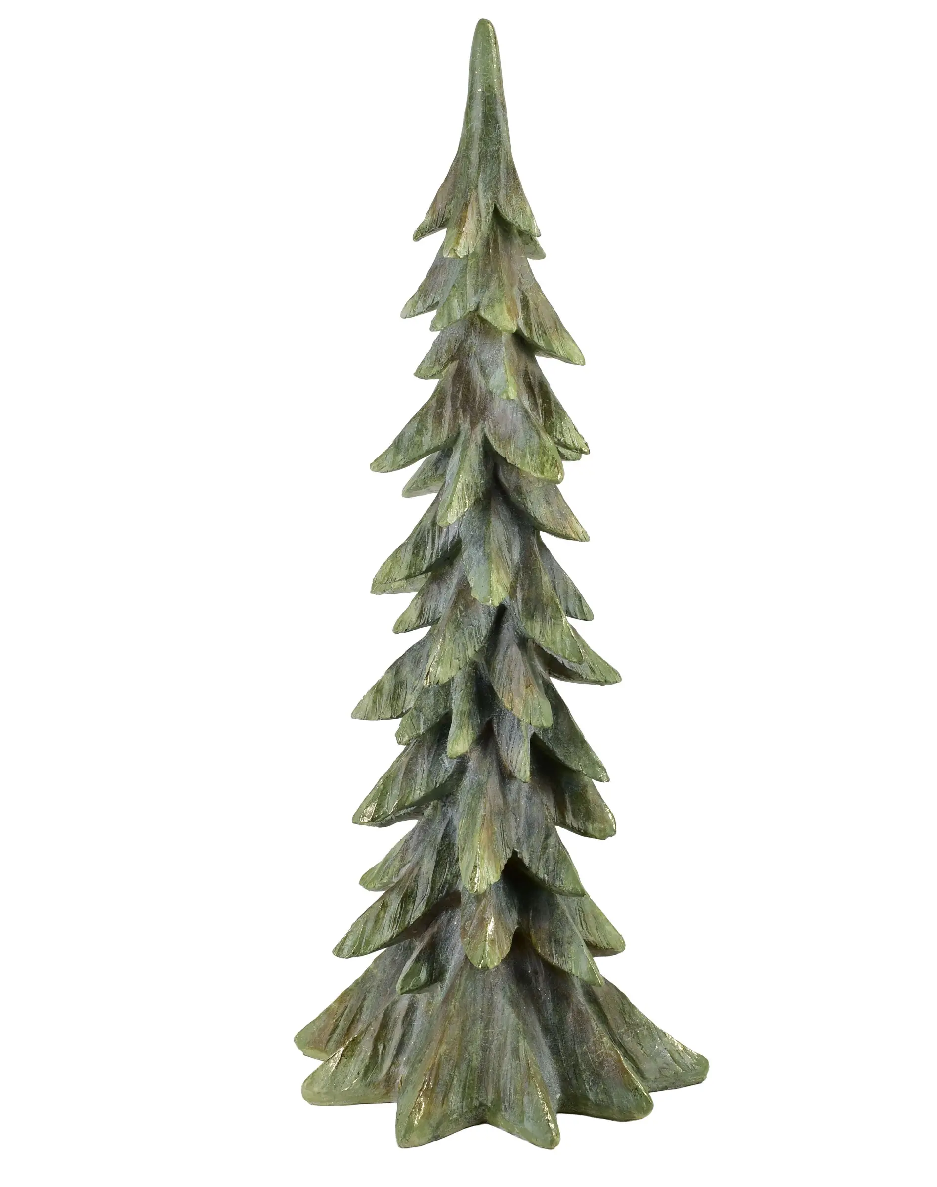 Mondex Vánoční dekorace Santa Lila Stromek 62,5 cm zelená