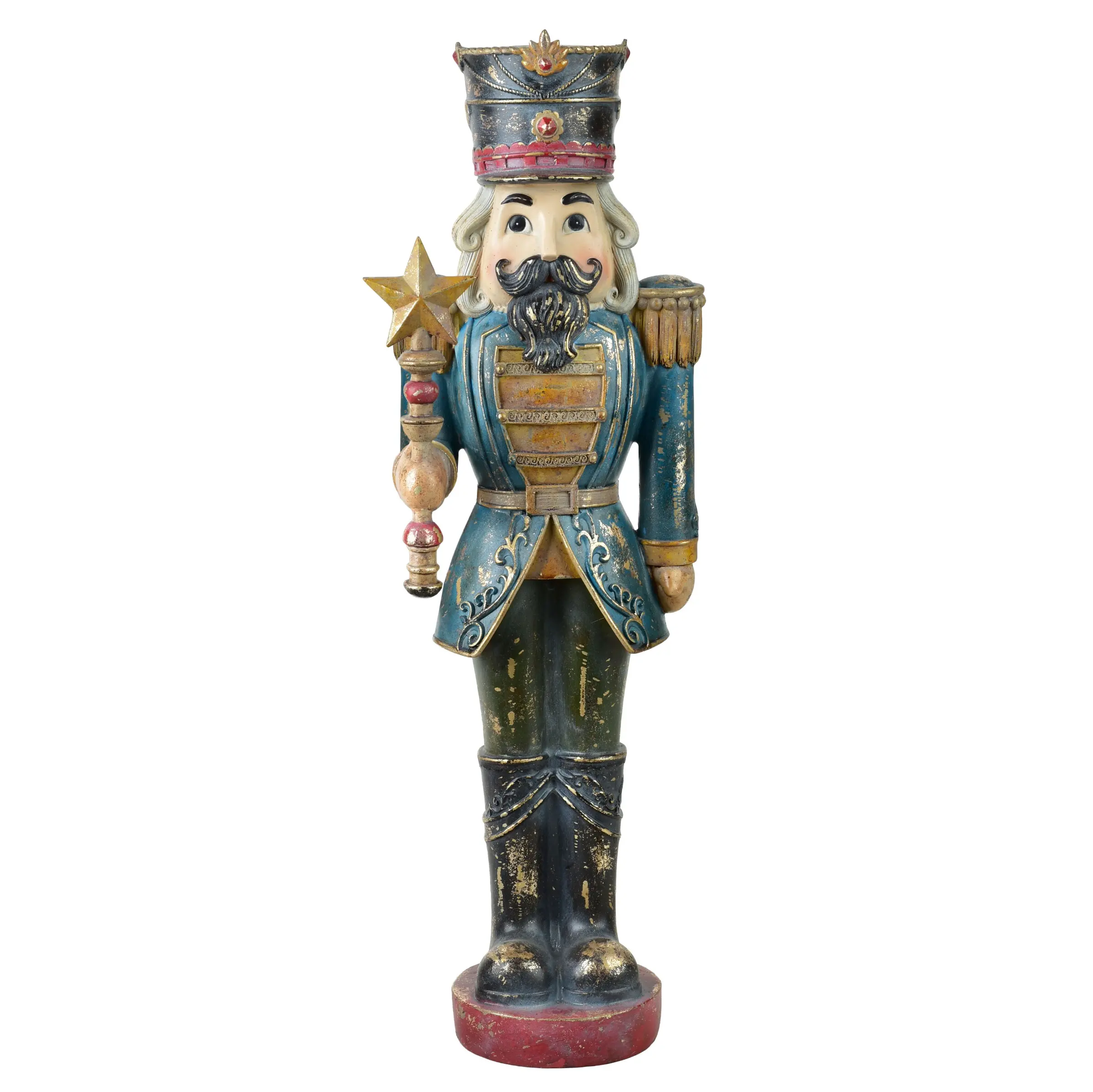 Mondex Vánoční figurka Santa Lila Louskáček 59,5 cm vícebarevná