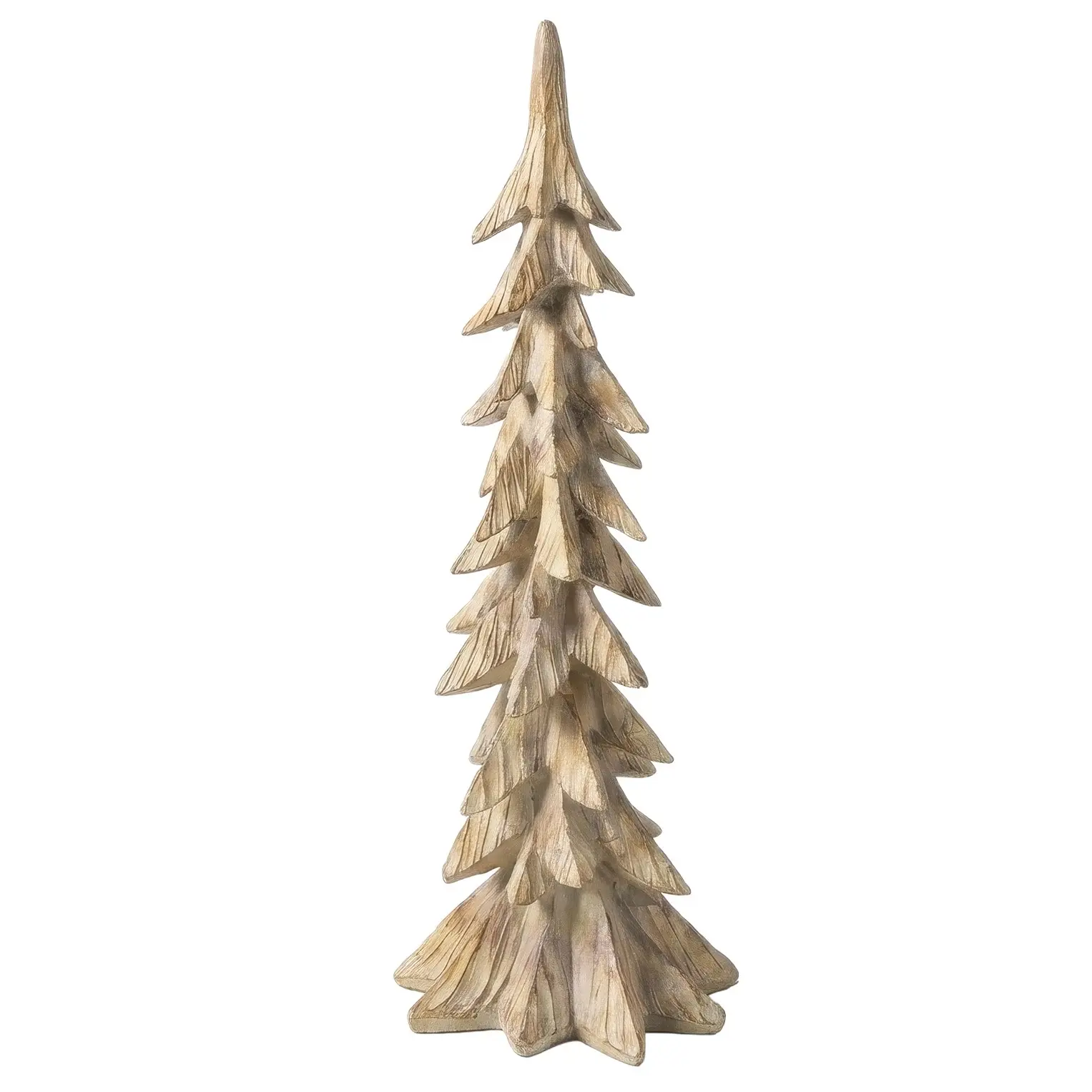 Mondex Vánoční dekorace Santa Lila Stromek 62,5 cm hnědá